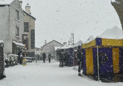 Hawkshead Christmas Fair - When It Snowed